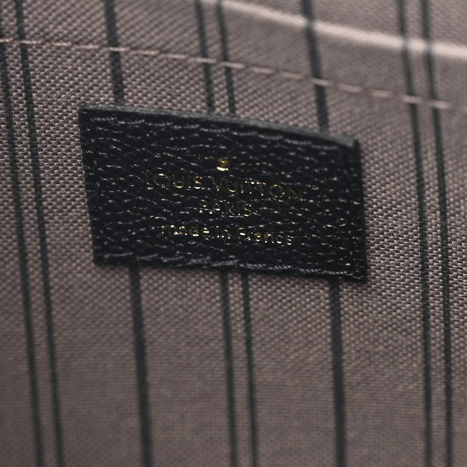 Louis Vuitton Empreinte Montaigne MM Black 7 of 11