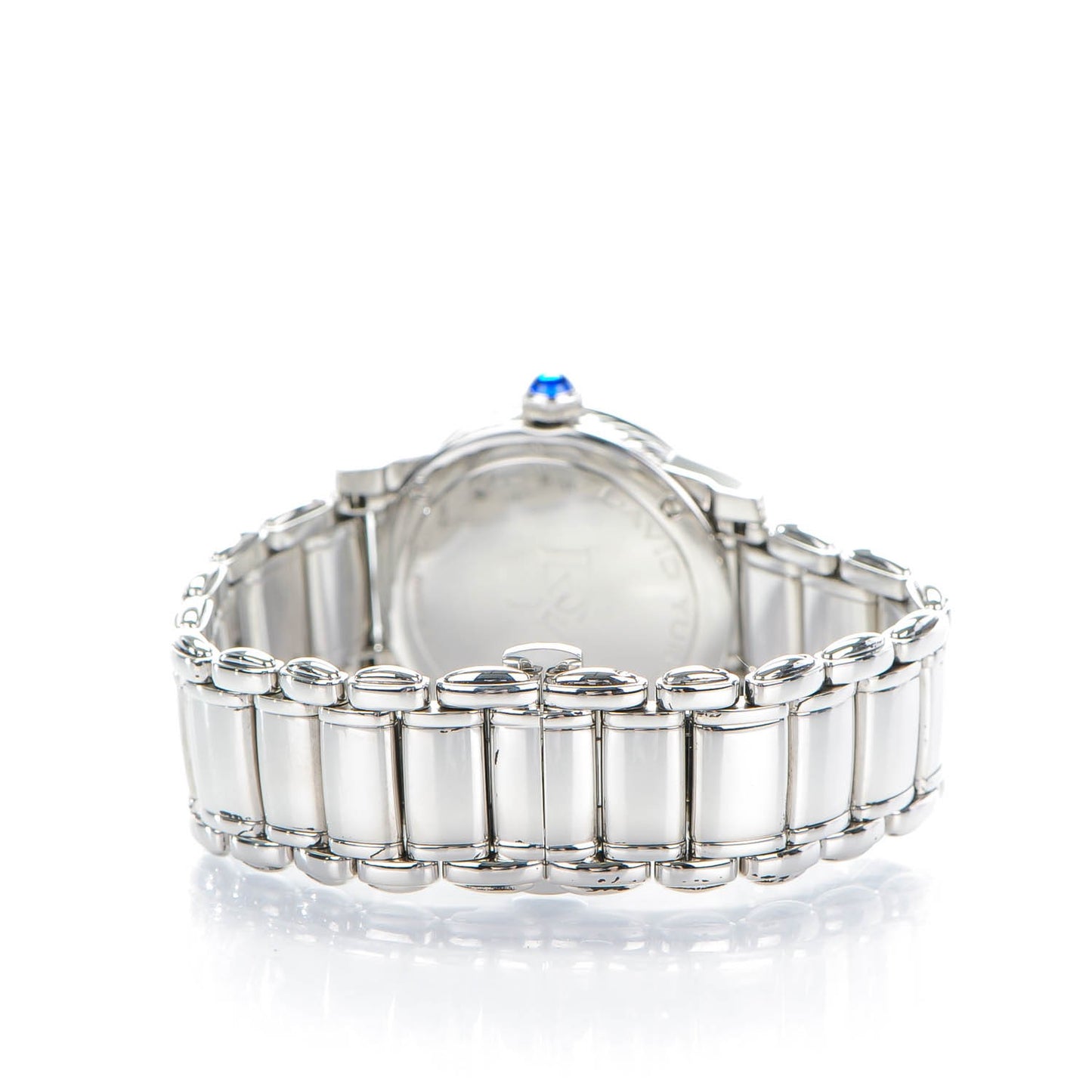 Stainless Steel Diamond Bezel Mother of Pearl 34mm Classic Quartz Watch
