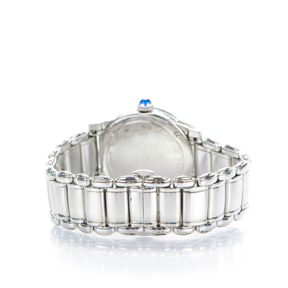 David Yurman Stainless Steel Diamond Bezel Mother of Pearl 34mm Classic Quartz Watch 5 of 10