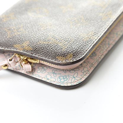 Louis Vuitton Monogram Fleuri Insolite Wallet Rose 11 of 13