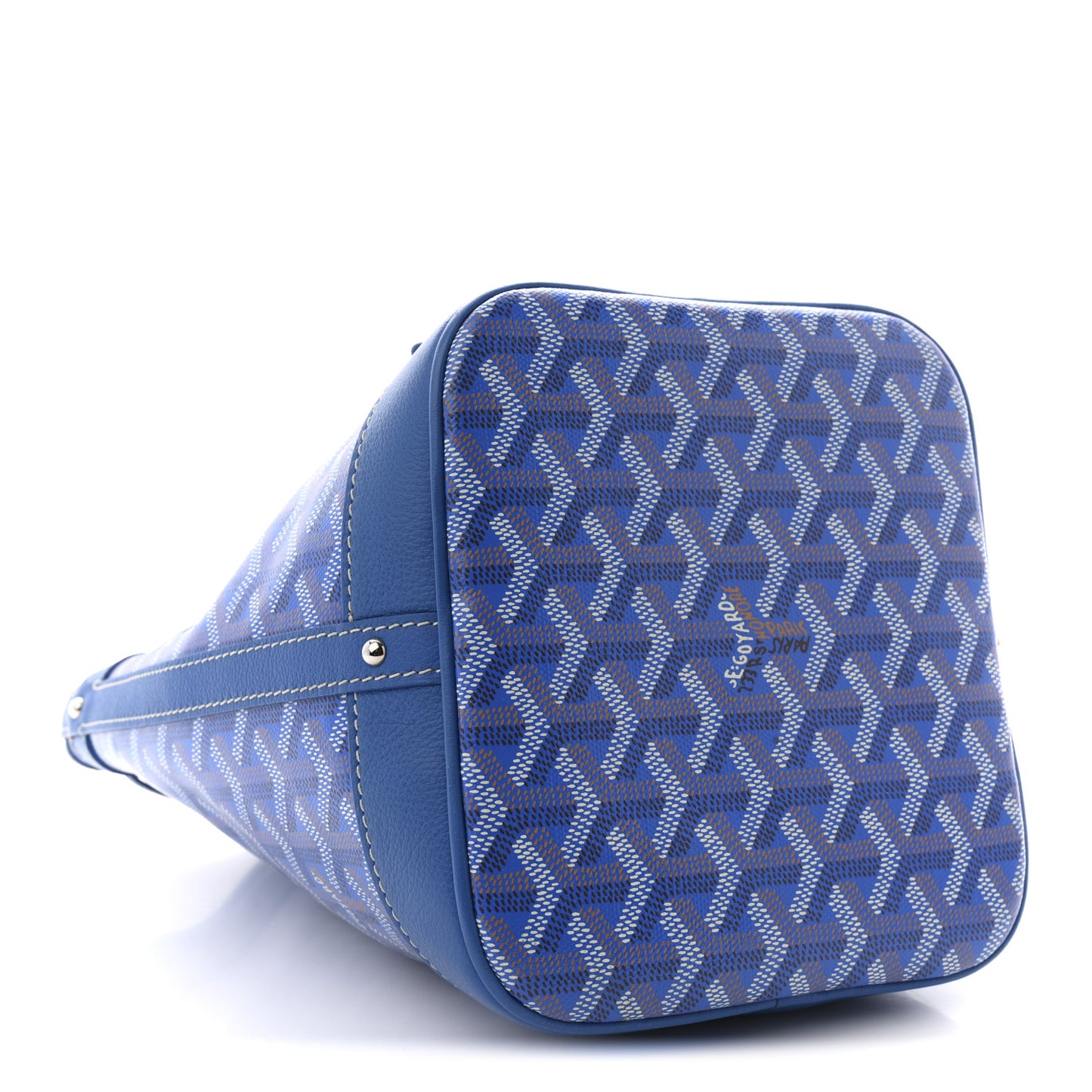 Goyardine Petit Flot Bucket Bag PM Sky Morning