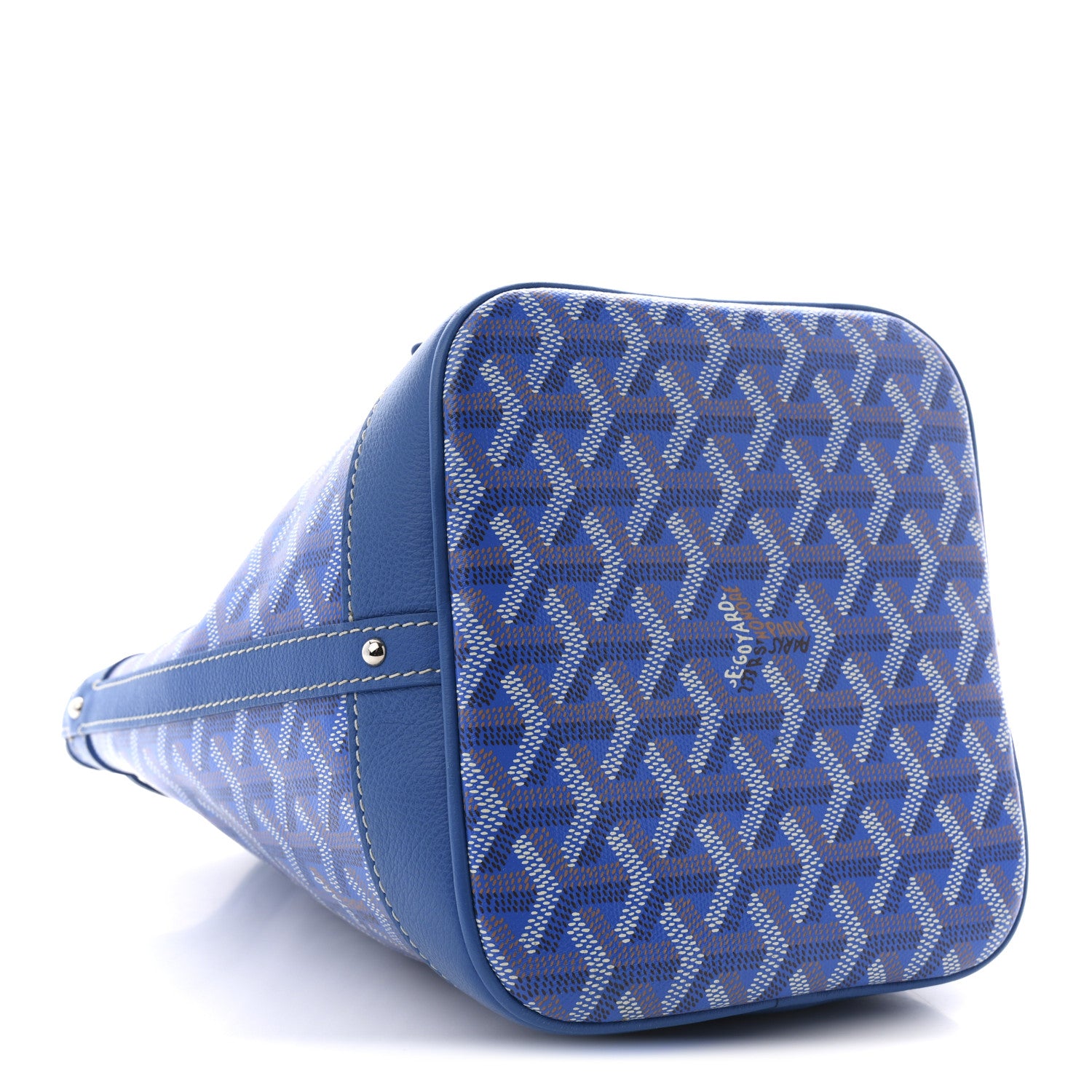 Goyard Goyardine Petit Flot Bucket Bag PM Sky Morning 4 of 9