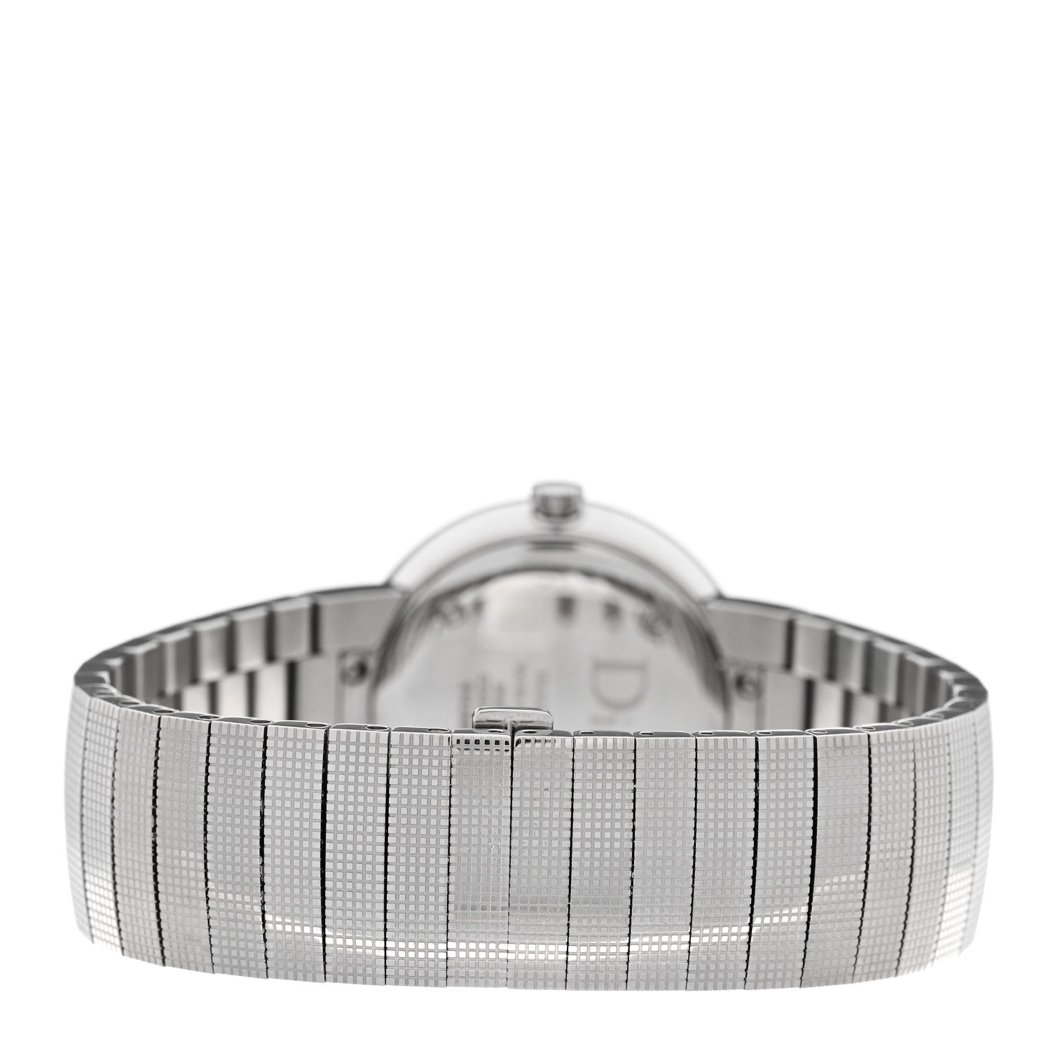 Christian Dior Stainless Steel Diamond Bezel Mother of Pearl 33mm La D De Dior Quartz Watch 3 of 4