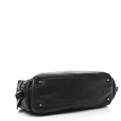 Prada Vitello Daino Shopping Tote Black 5 of 12