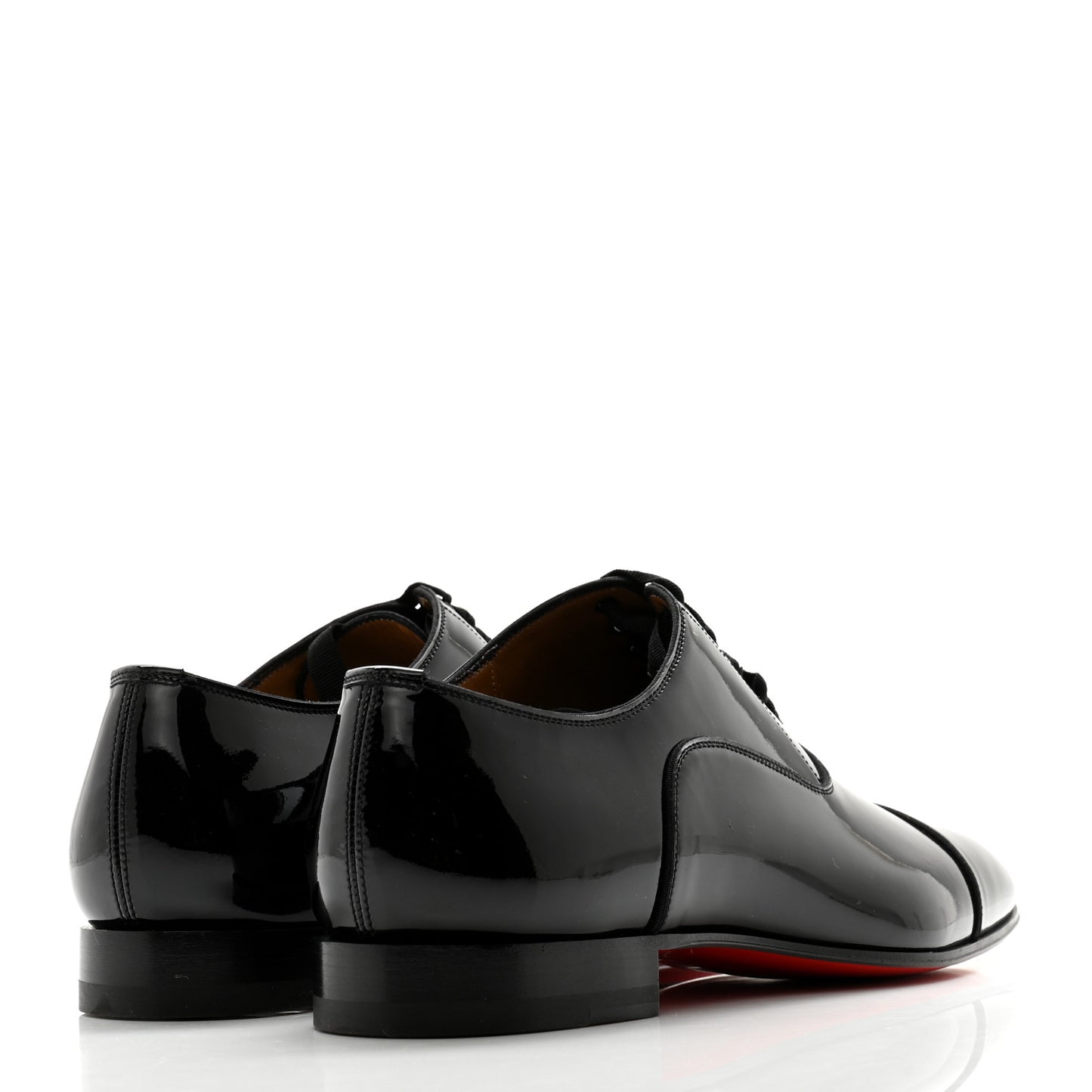 Patent Greggo Flat Oxfords 40 Black