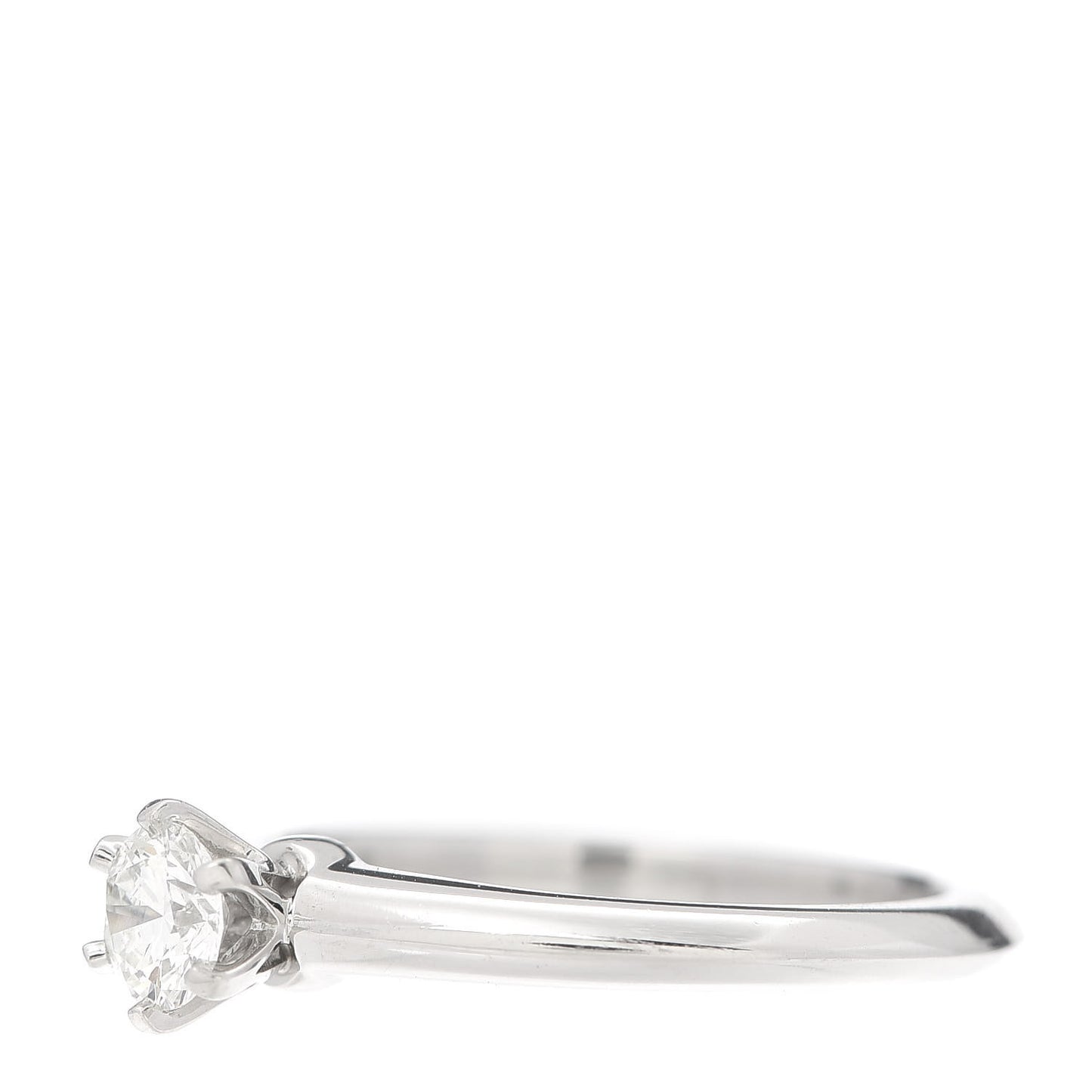 Platinum Diamond .29ct Solitaire Engagement Ring 49 5