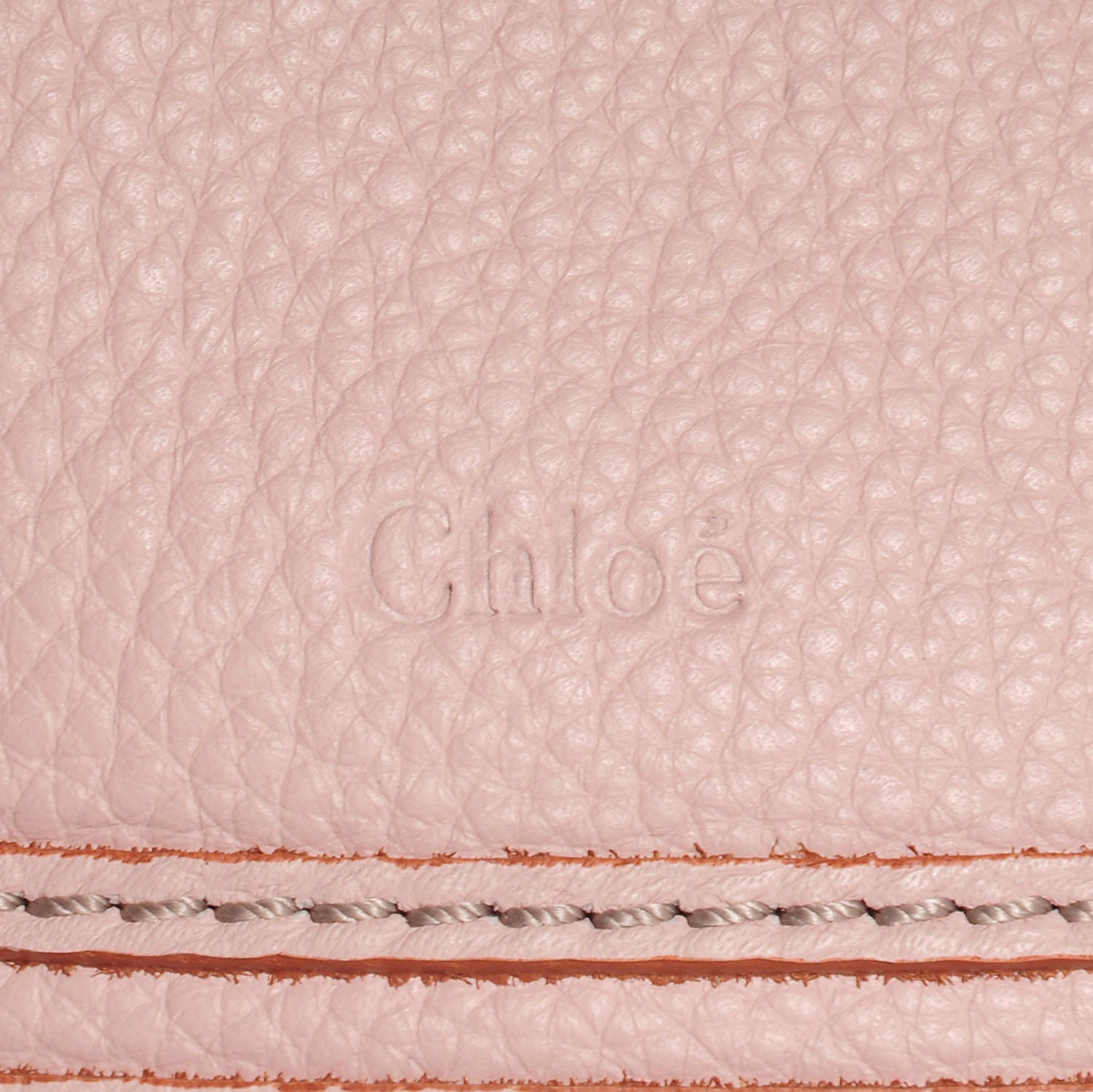 Chloe Calfskin Medium Marcie Satchel Nude Pink 5 of 10