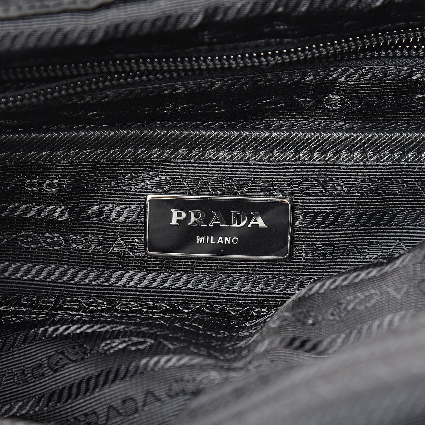Nylon New Vela Studded Backpack Black Green