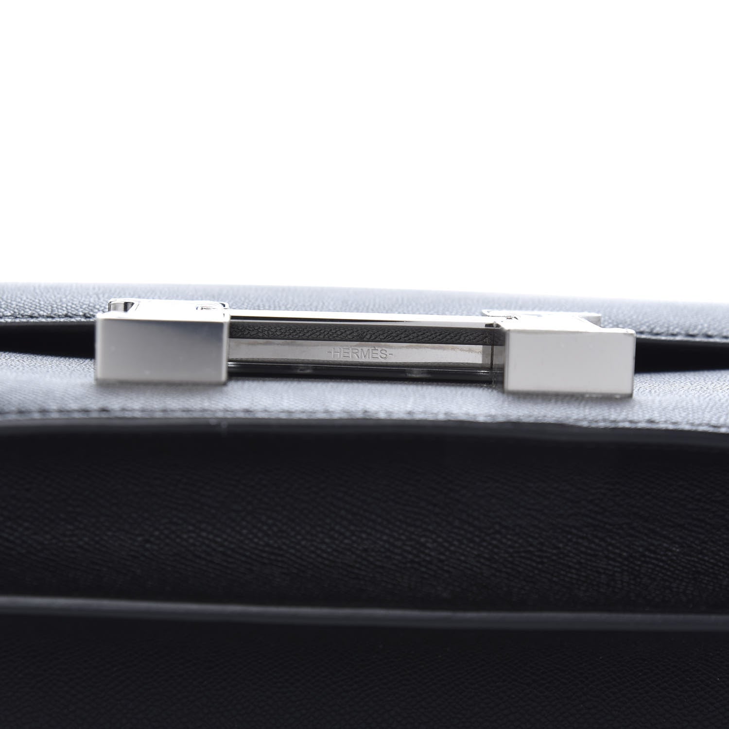 Hermes Grained Monsieur Optique Enamel Constance 24 Black 8 of 15