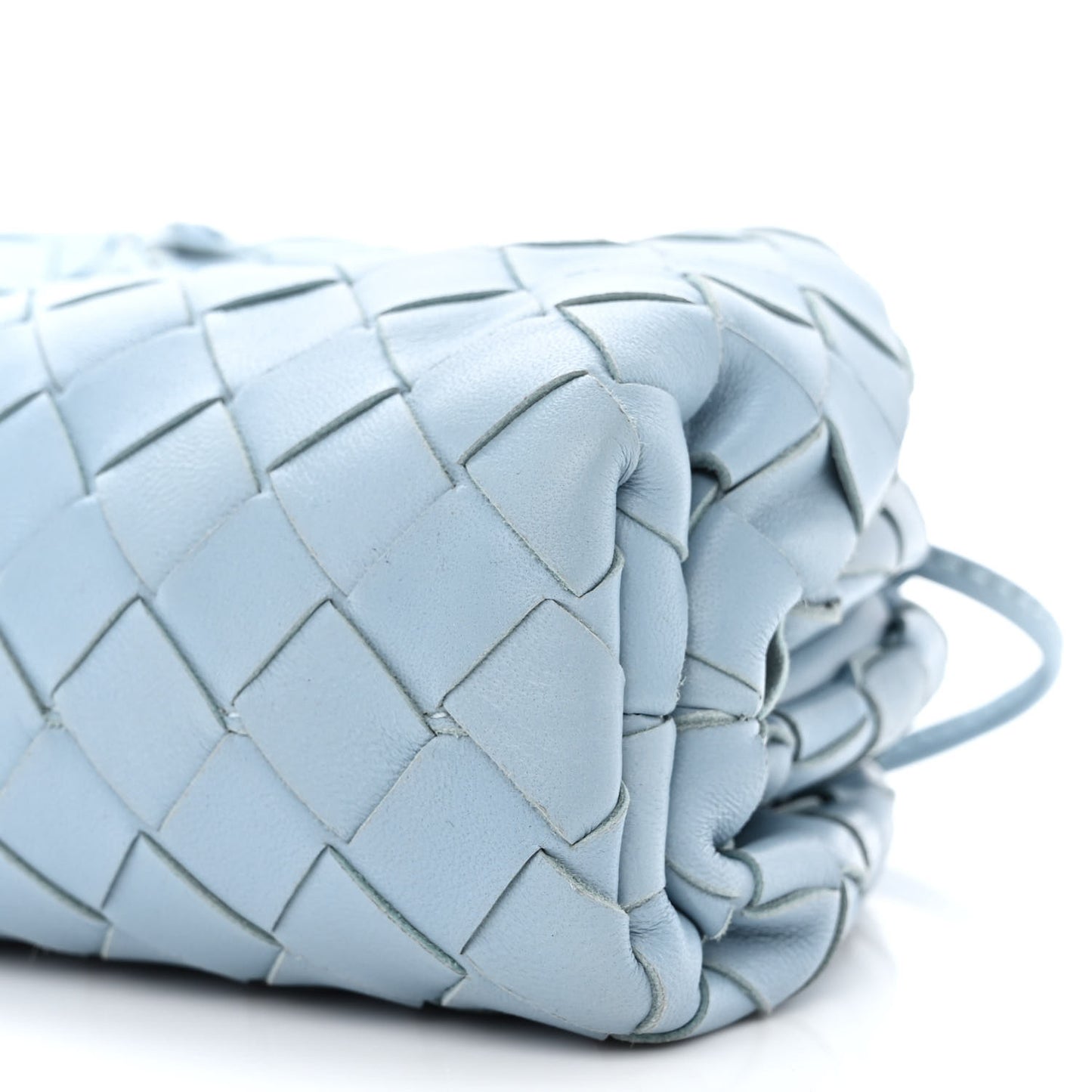 Nappa Intrecciato The Mini Pouch Ice