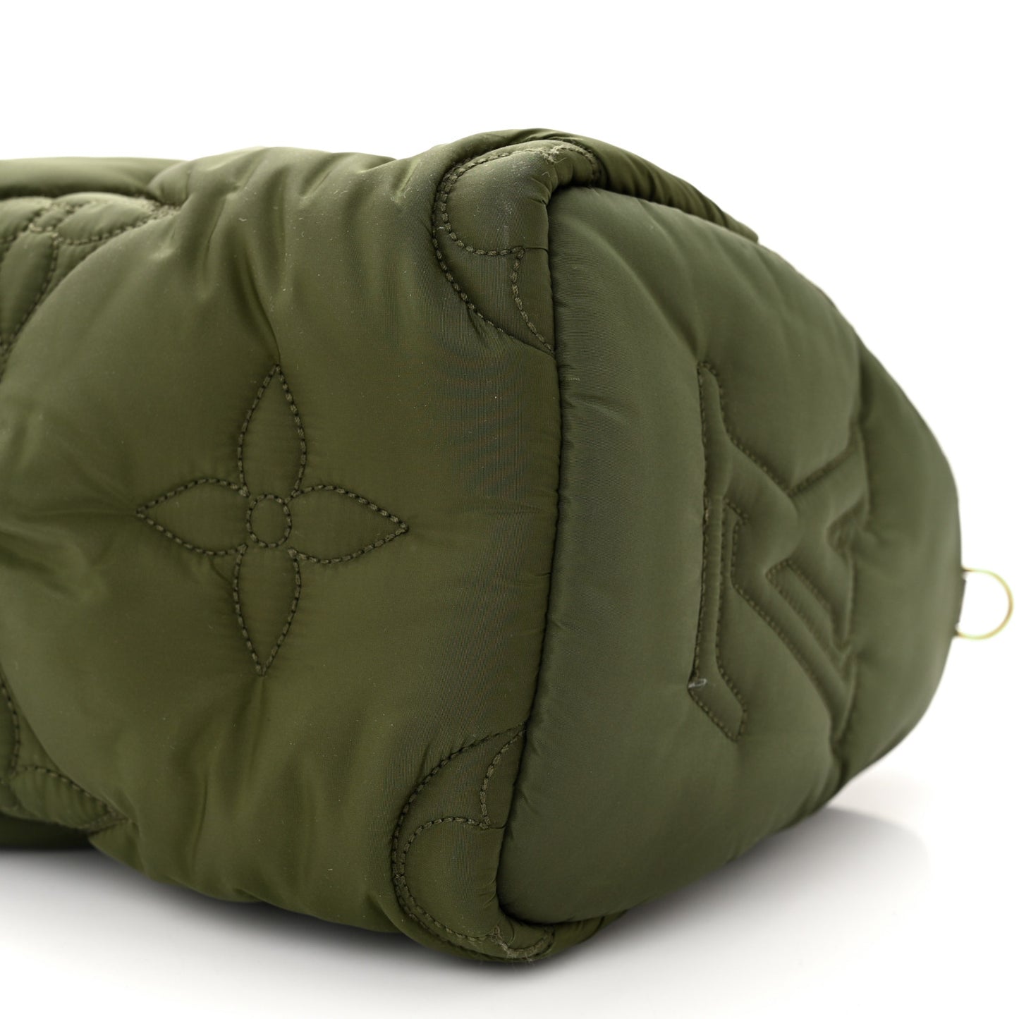 LOUIS VUITTON Econyl Mini Monogram Pillow Speedy Bandouliere 25 Khaki
