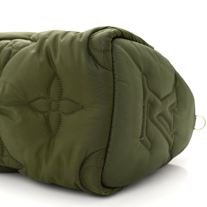 Louis Vuitton LOUIS VUITTON Econyl Mini Monogram Pillow Speedy Bandouliere 25 Khaki 9 of 9