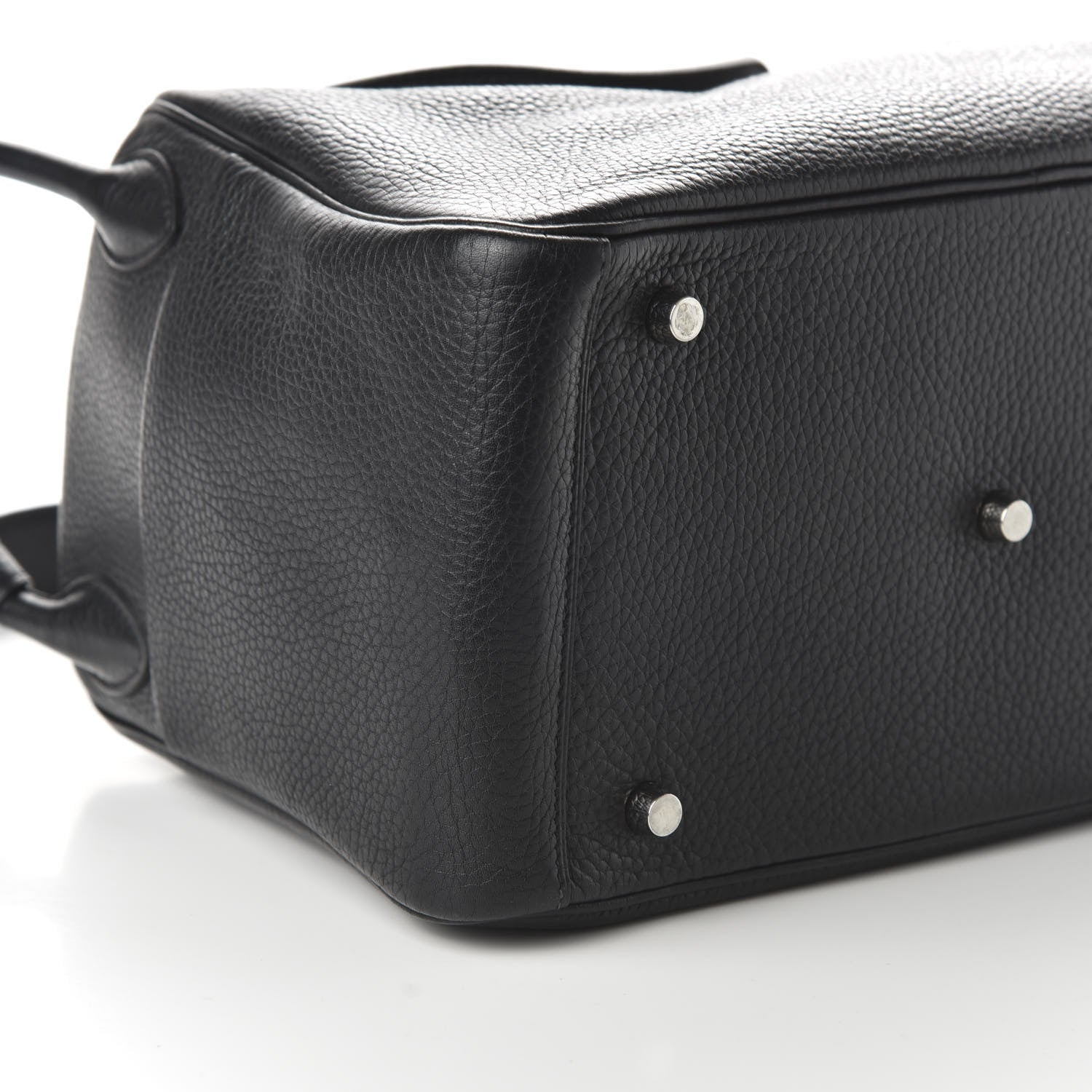 Hermes Taurillon Clemence Lindy 30 Black 6 of 10