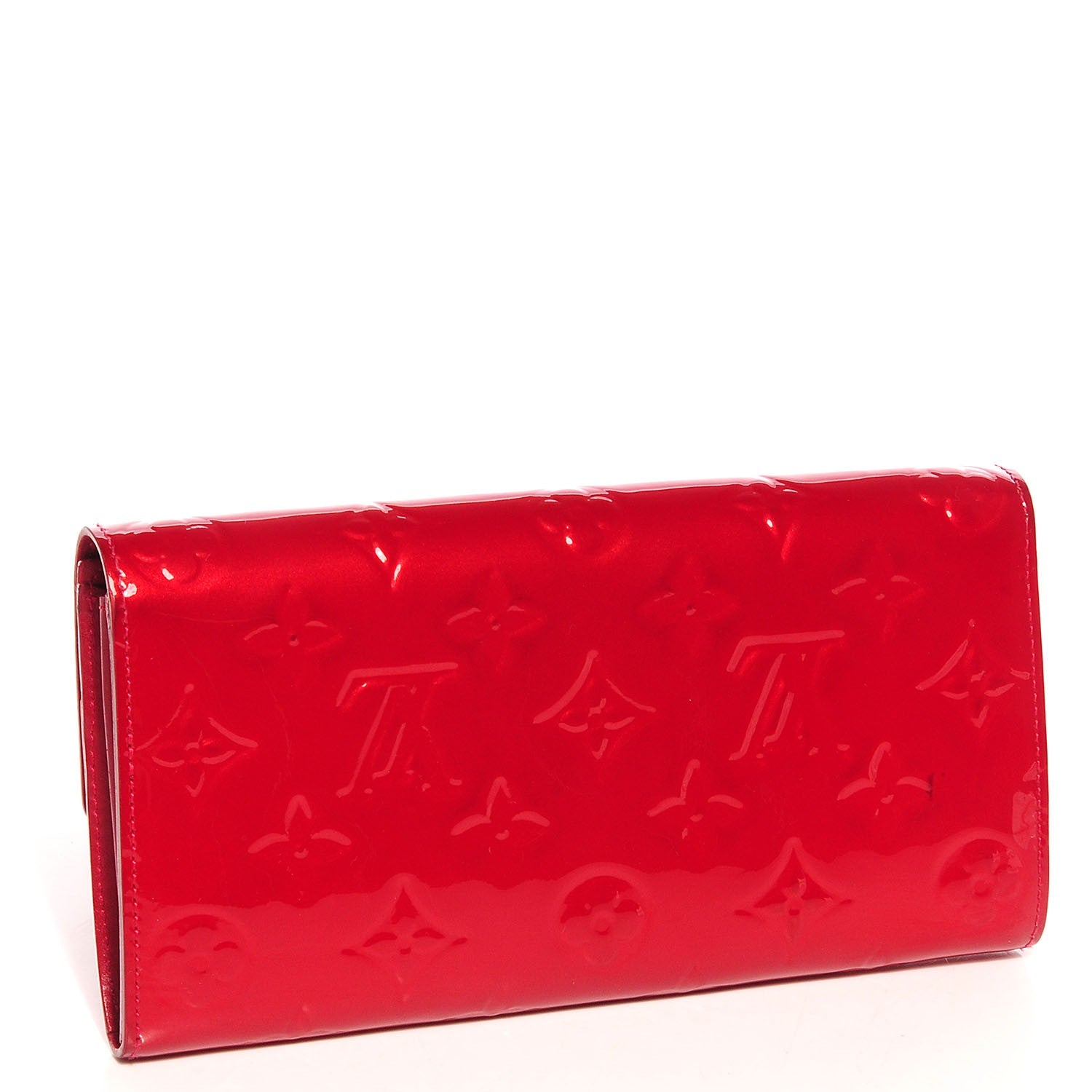 Louis Vuitton Vernis Sarah Wallet Pomme D'Amour 3 of 8
