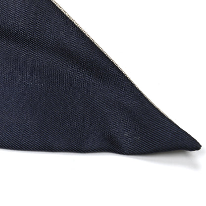 Christian Dior Silk Oblique Mitzah Scarf Blue 3 of 4