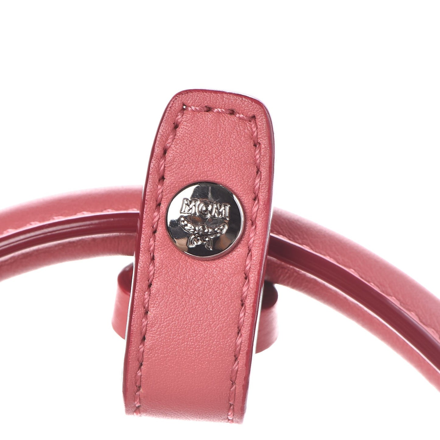 Calfskin Small Essential Boston Bag Pink