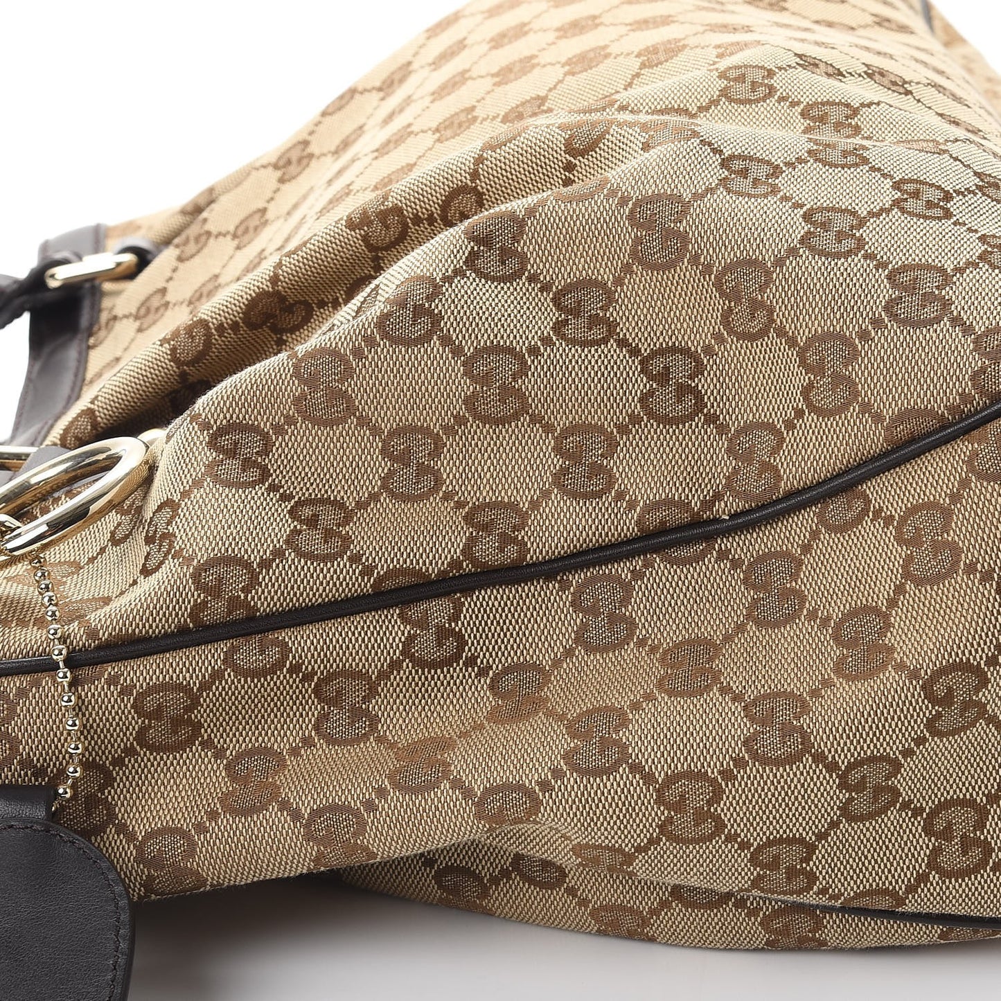 Monogram Medium Sukey Top Handle Tote Brown