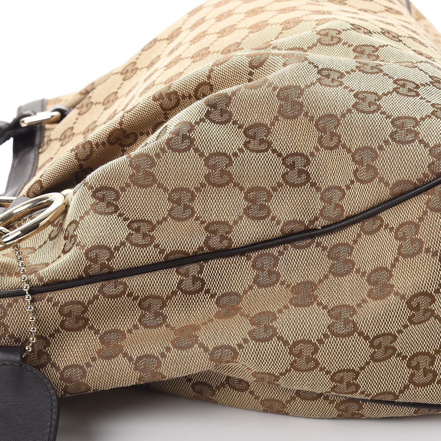 Gucci Monogram Medium Sukey Top Handle Tote Brown 11 of 11