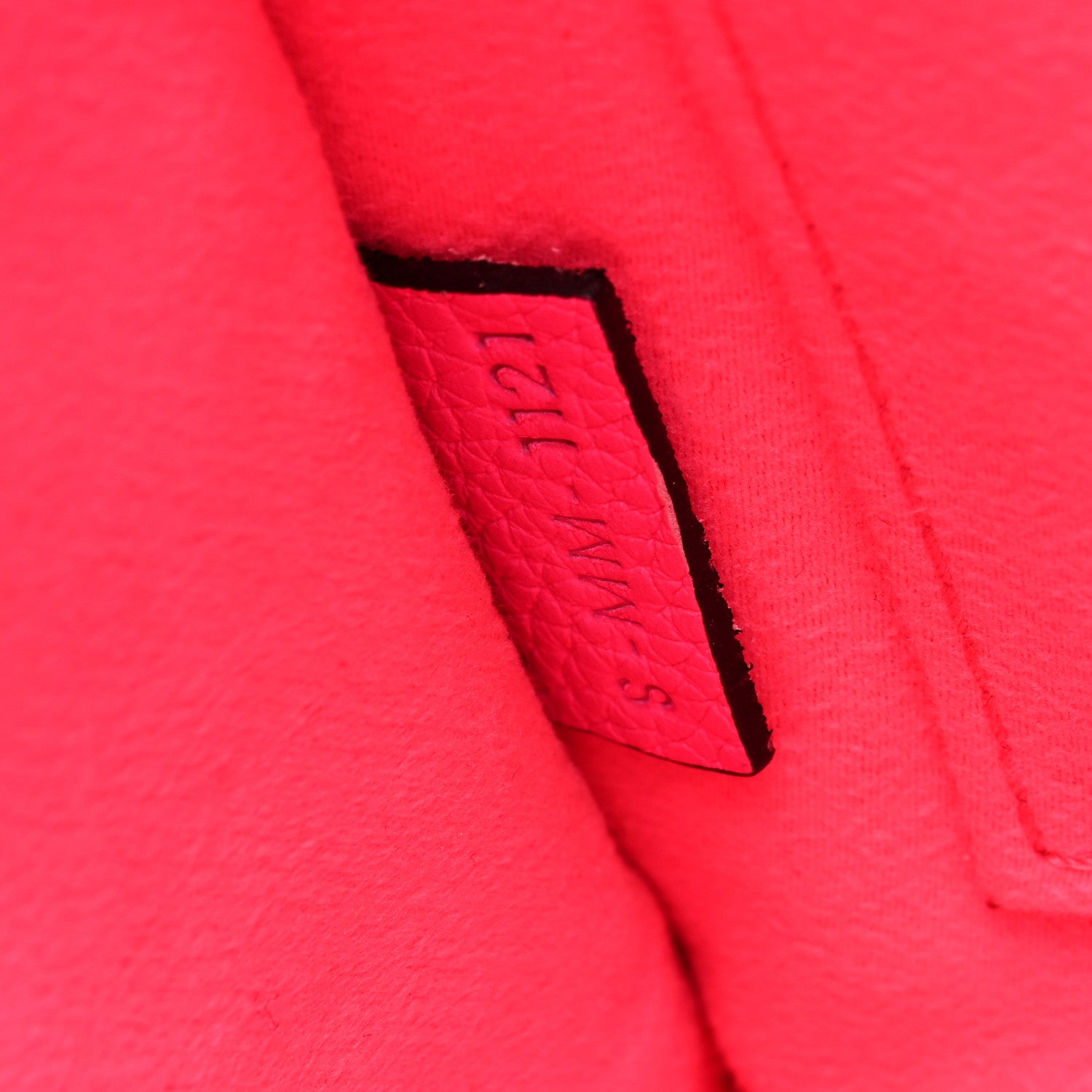 Celine Drummed Calfskin Nano Luggage Fluo Pink 7 of 10