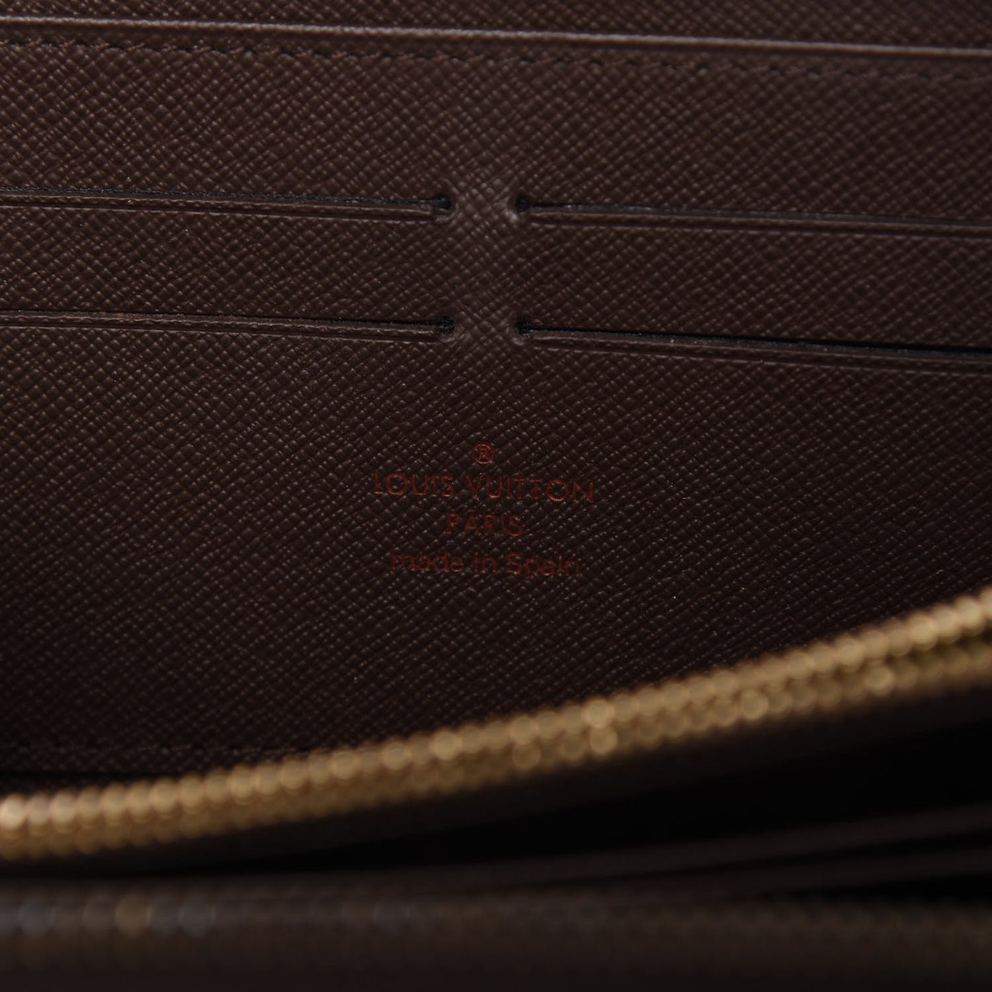 Damier Ebene Zippy Wallet