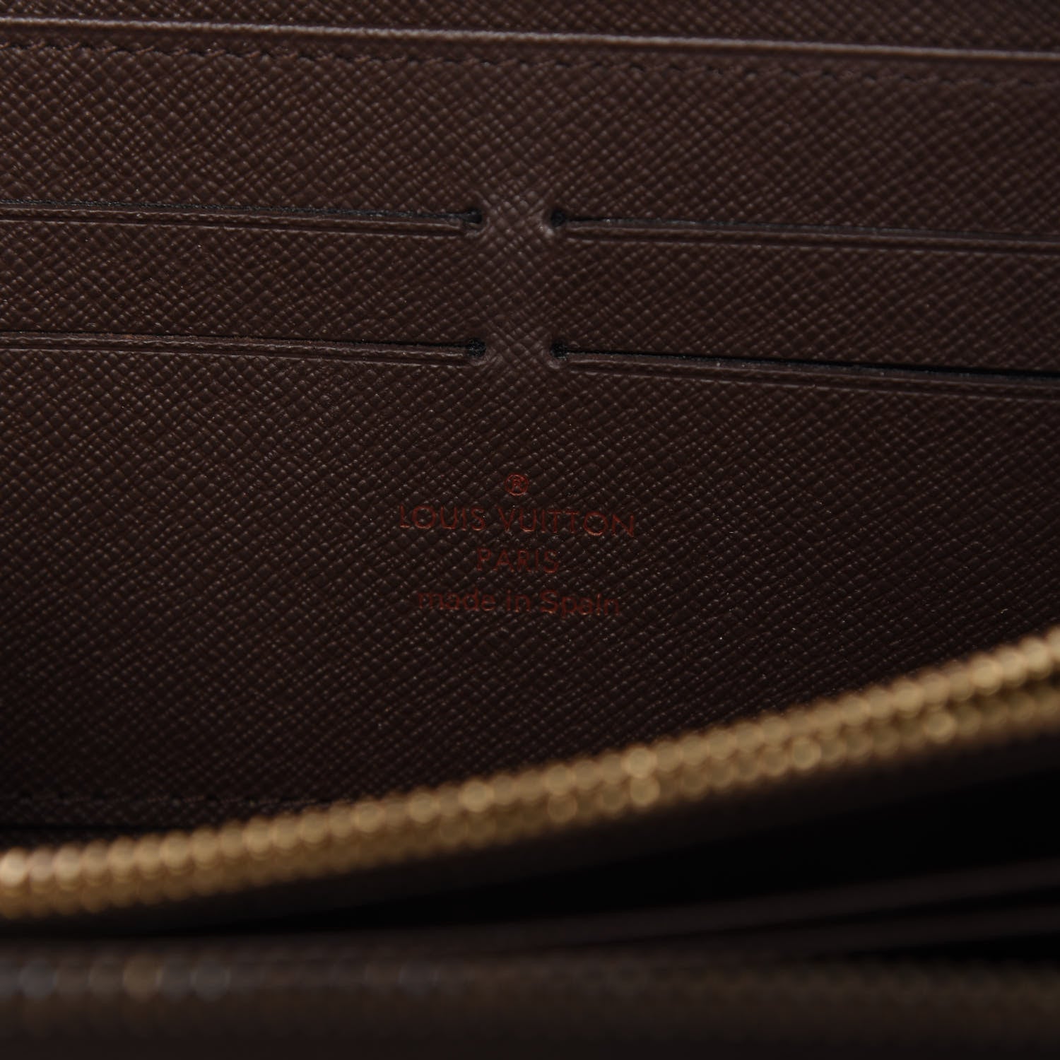 Louis Vuitton Damier Ebene Zippy Wallet 6 of 9