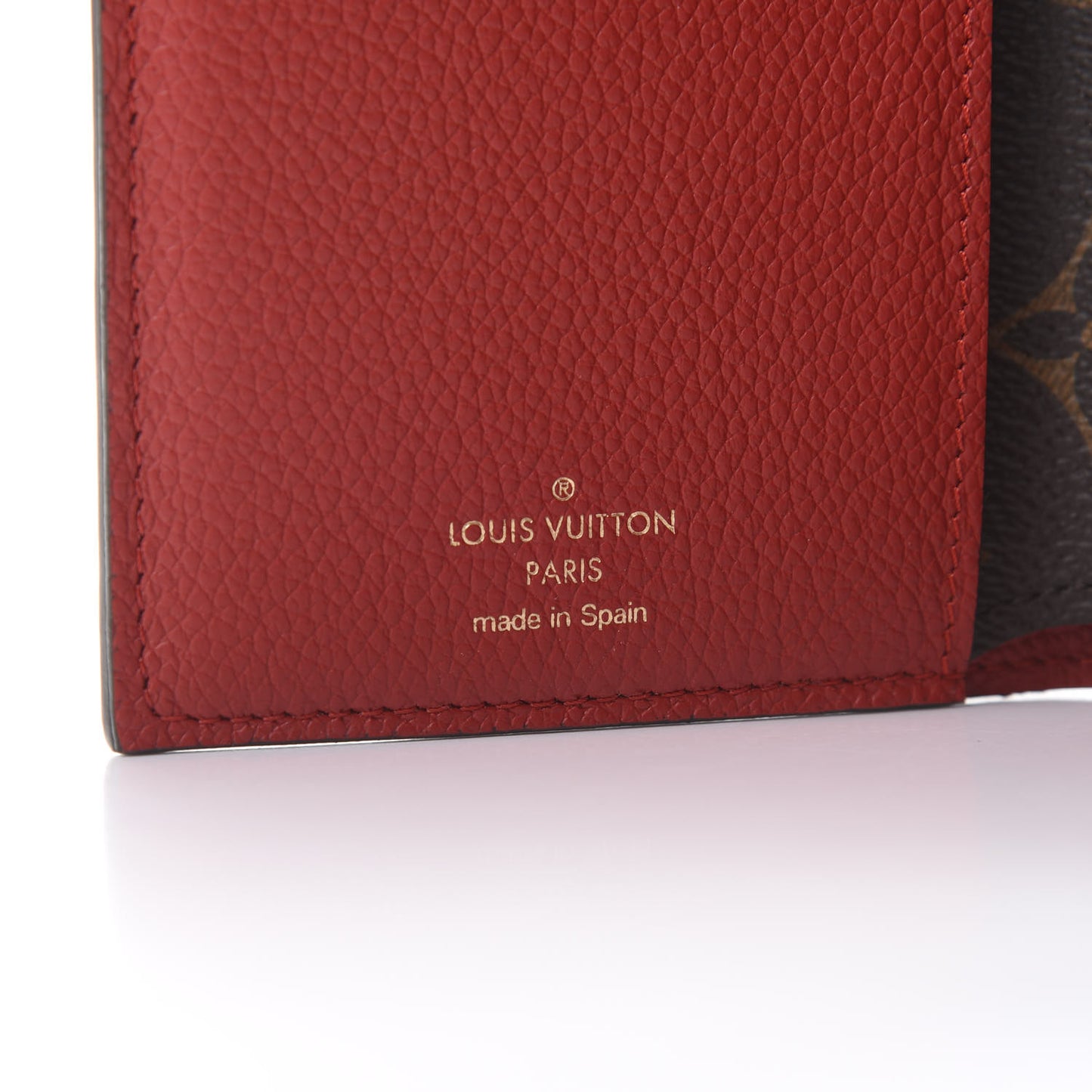 Monogram Pallas Compact Wallet Cherry