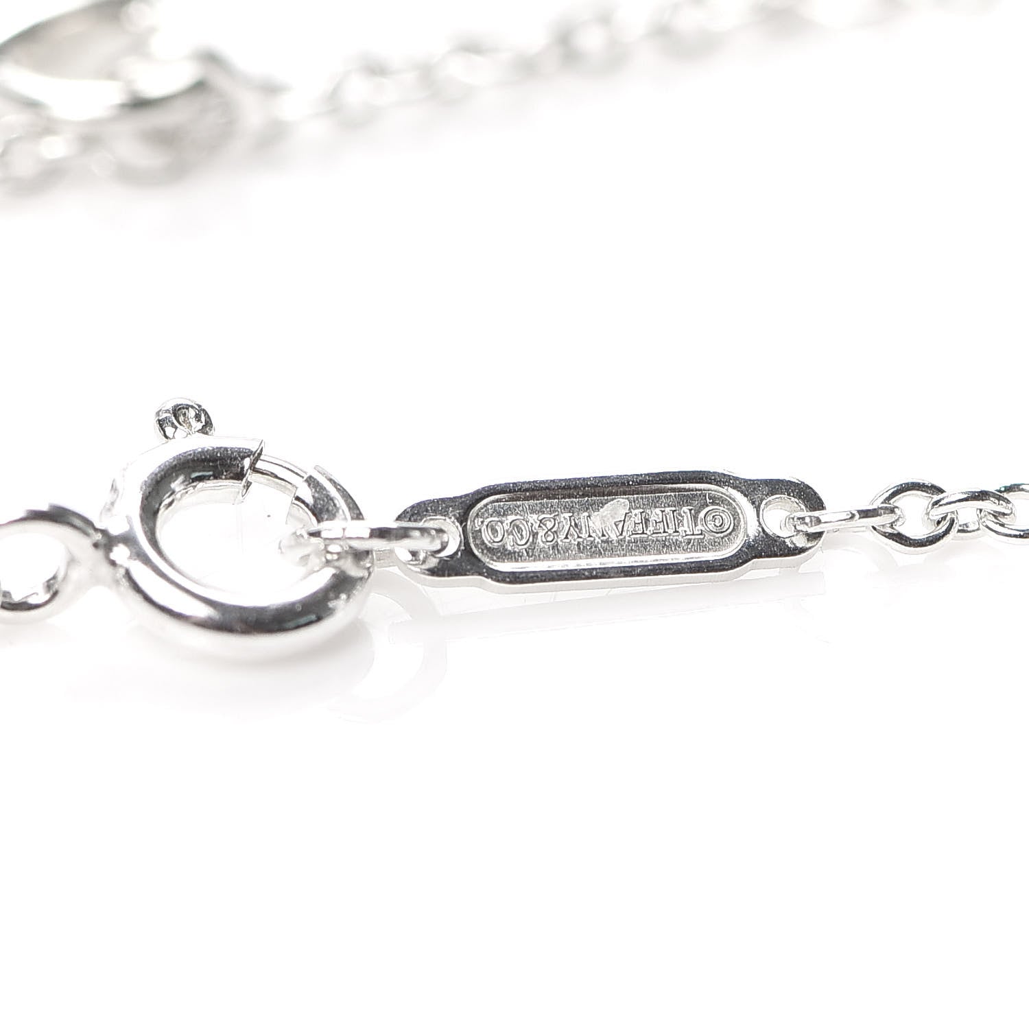 Tiffany Sterling Silver Enamel Love Notes Charm Bracelet Blue 5 of 7