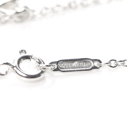 Tiffany Sterling Silver Enamel Love Notes Charm Bracelet Blue 5 of 7