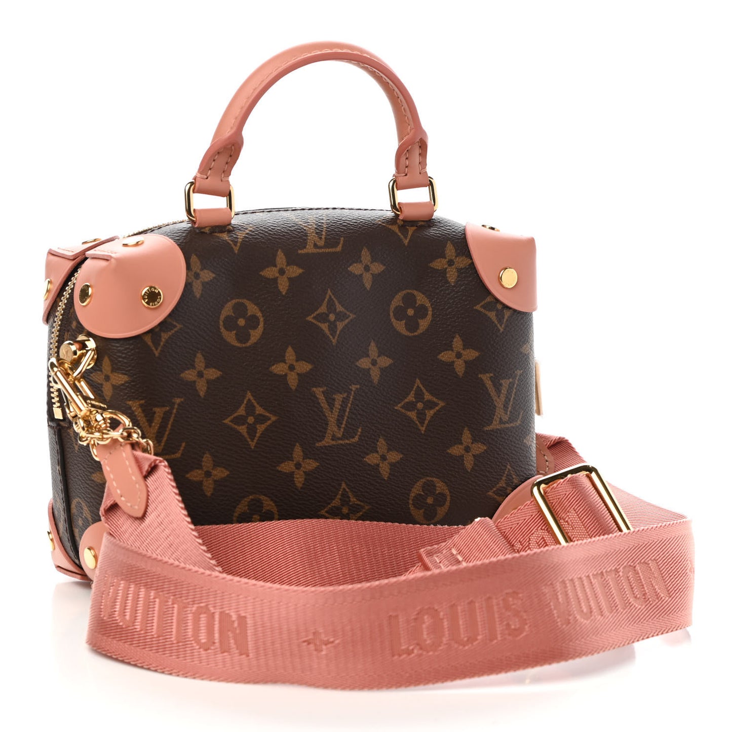 Monogram Petite Malle Souple Peach