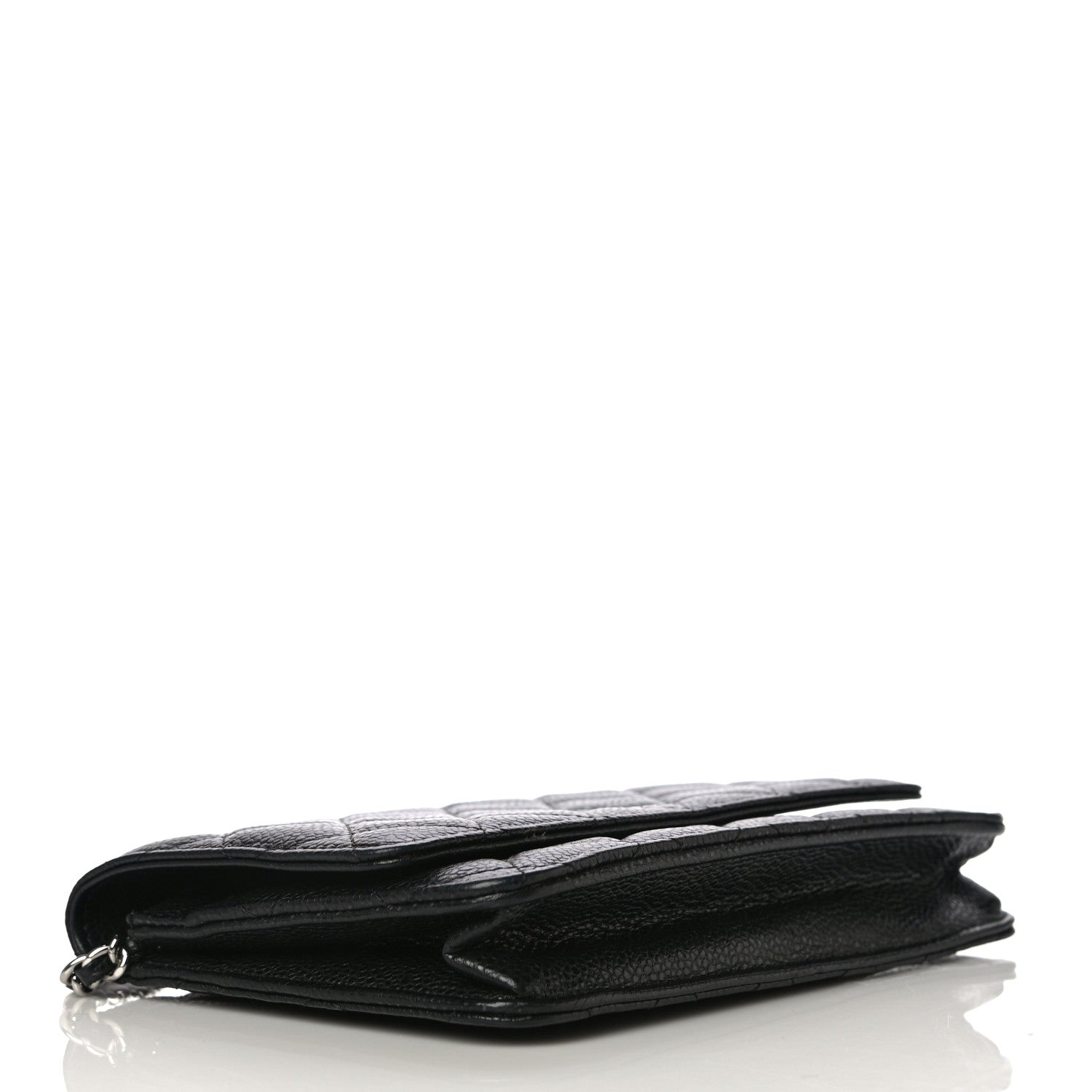 Chanel Caviar Quilted Wallet On Chain WOC Black 4 of 16