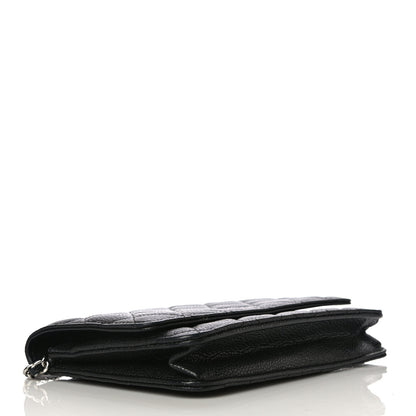 Chanel Caviar Quilted Wallet On Chain WOC Black 4 of 16