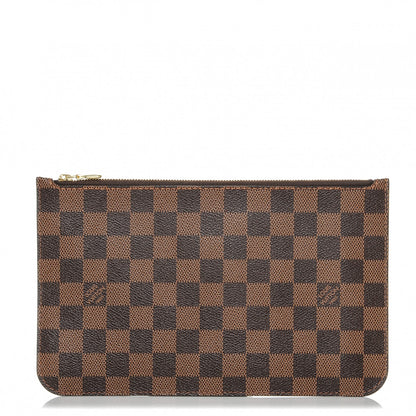 Louis Vuitton Damier Ebene Neverfull MM GM Pochette 1 of 6
