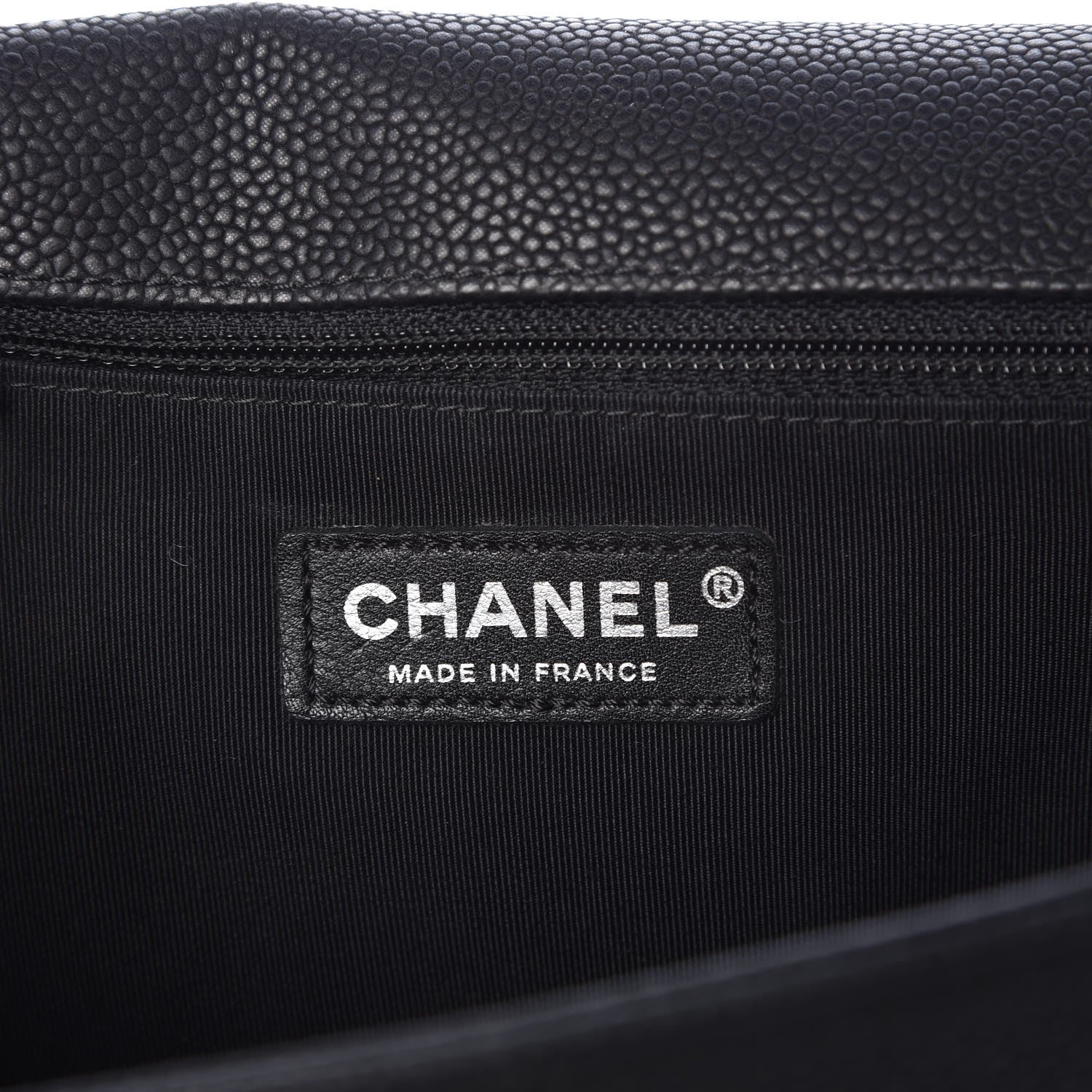 Chanel Caviar Quilted Large Boy Flap Black 6 of 10