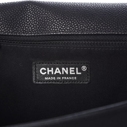 Chanel Caviar Quilted Large Boy Flap Black 6 of 10