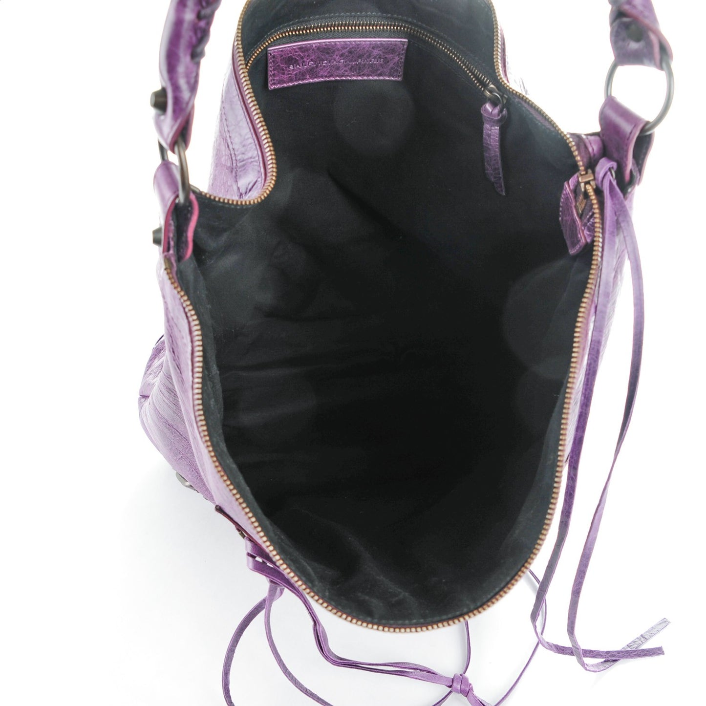 Agneau Classic Hardware Day Hobo Raisin