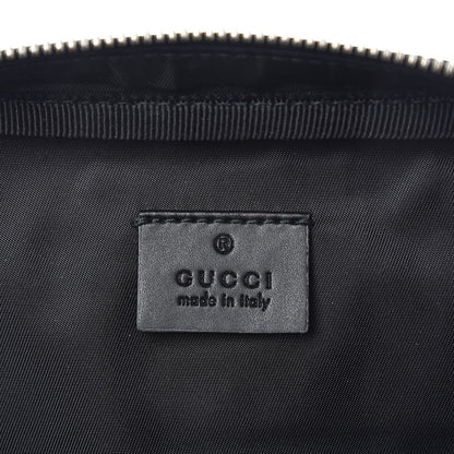 Gucci GG Supreme Monogram Web Belt Bag Black 6 of 9
