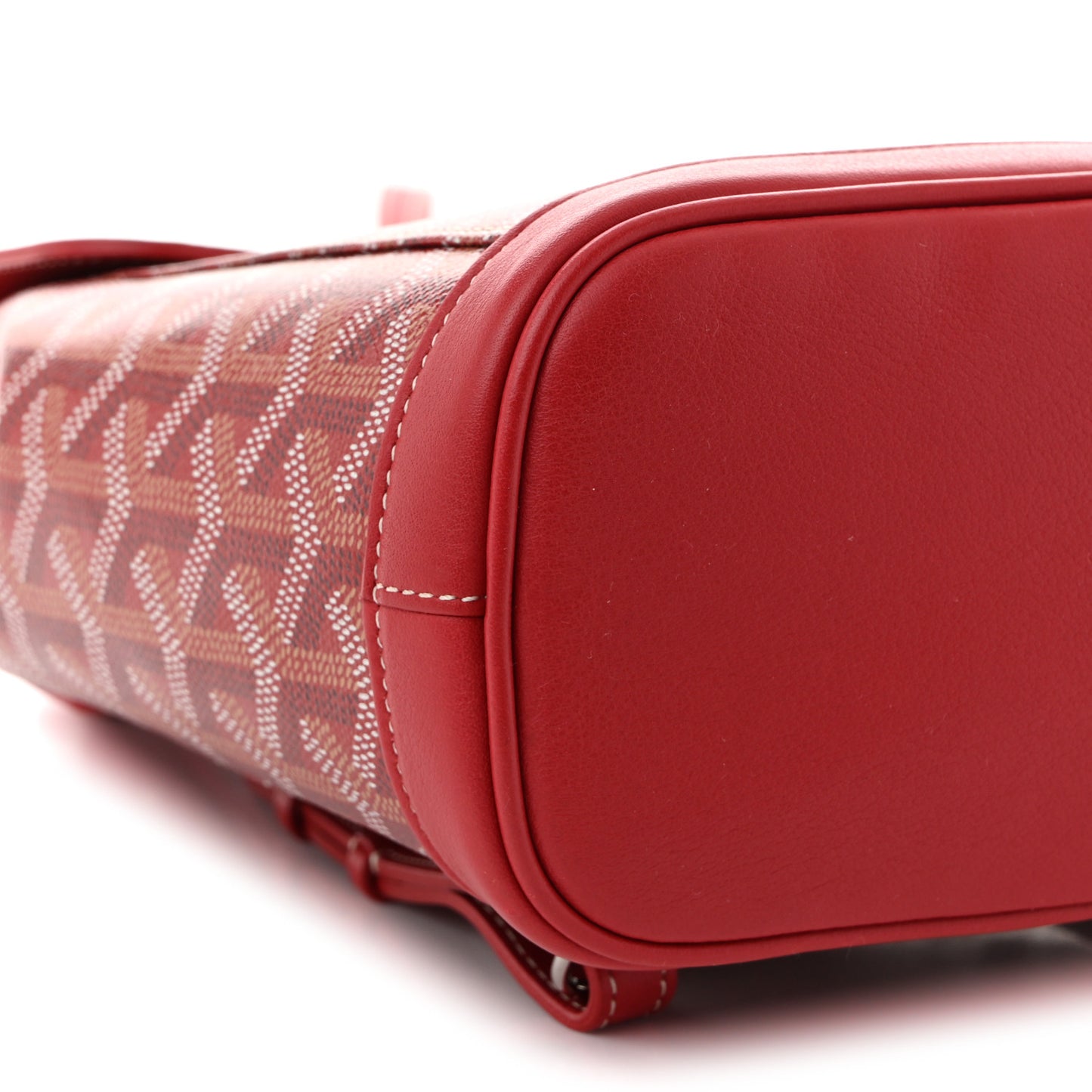 Goyardine Calfskin Mini Alpin Backpack Red