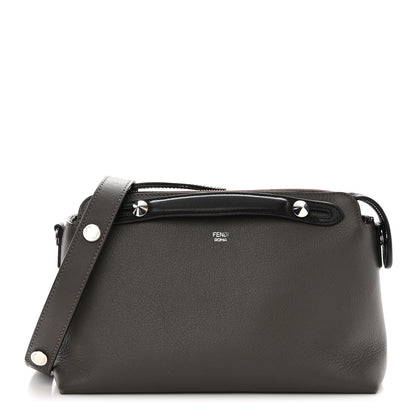 Fendi Vitello Dolce 4 Color Medium By The Way Boston Bag Carbone Grigio Polvere Multicolor 1 of 11