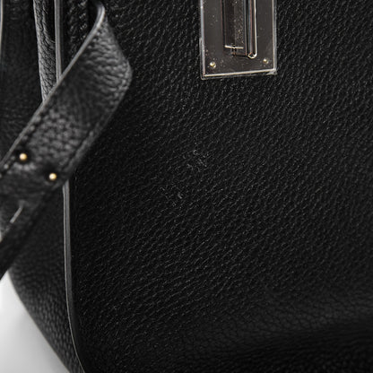 Hermes Taurillon Clemence Jypsiere 28 Black 11 of 14