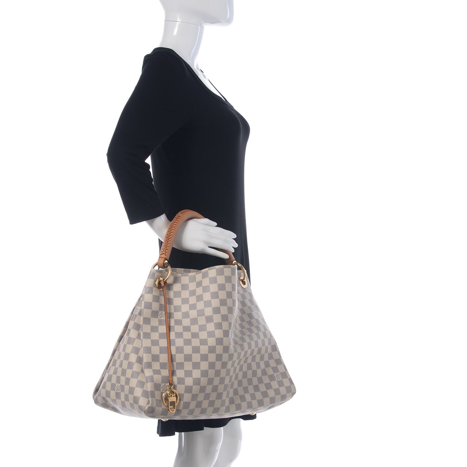 Louis Vuitton Damier Azur Artsy MM 2 of 8
