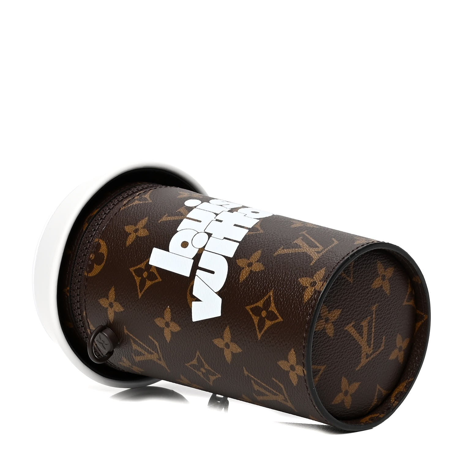 Louis Vuitton Monogram Calfskin Everyday LV Coffee Cup Pouch 3 of 4