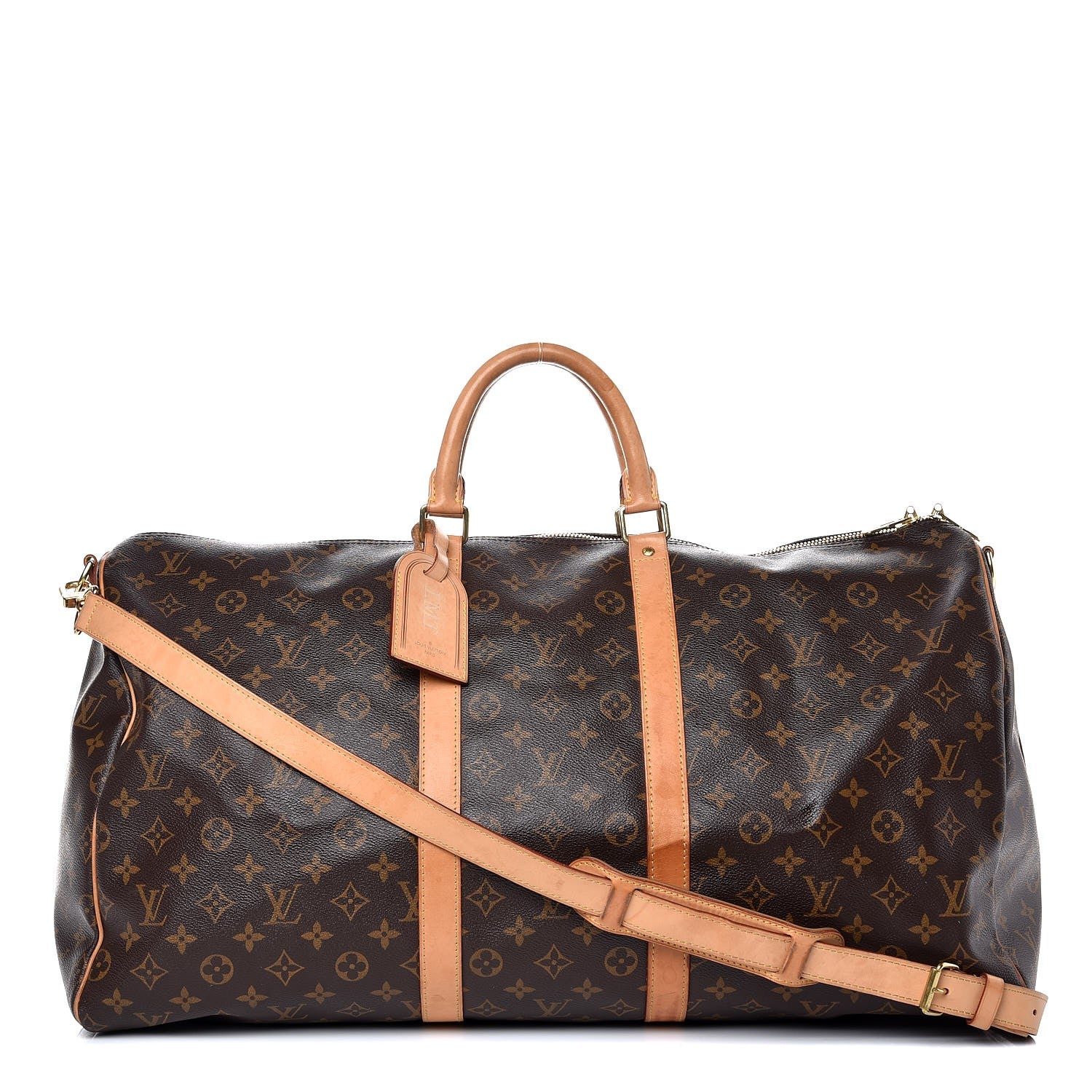 Louis Vuitton Monogram Keepall Bandouliere 55 1 of 16