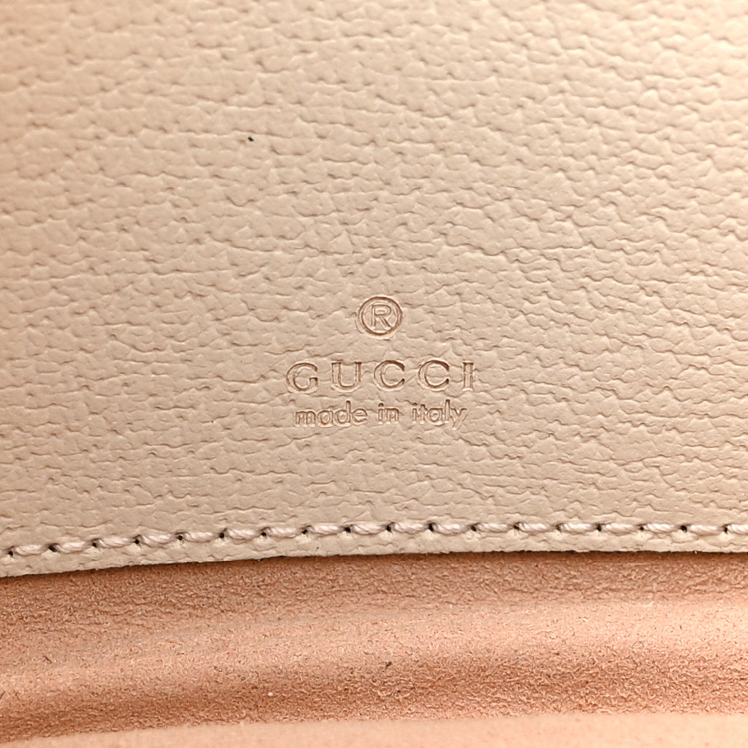 Gucci GG Supreme Monogram Textured Dollar Calfskin Web Mini Ophidia Half Moon Hobo Beige Ebony Mystic White 6 of 10