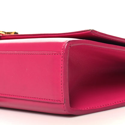 Saint Laurent Smooth Calfskin Classic Monogram Kate Tassel Chain Wallet Pink 9 of 9