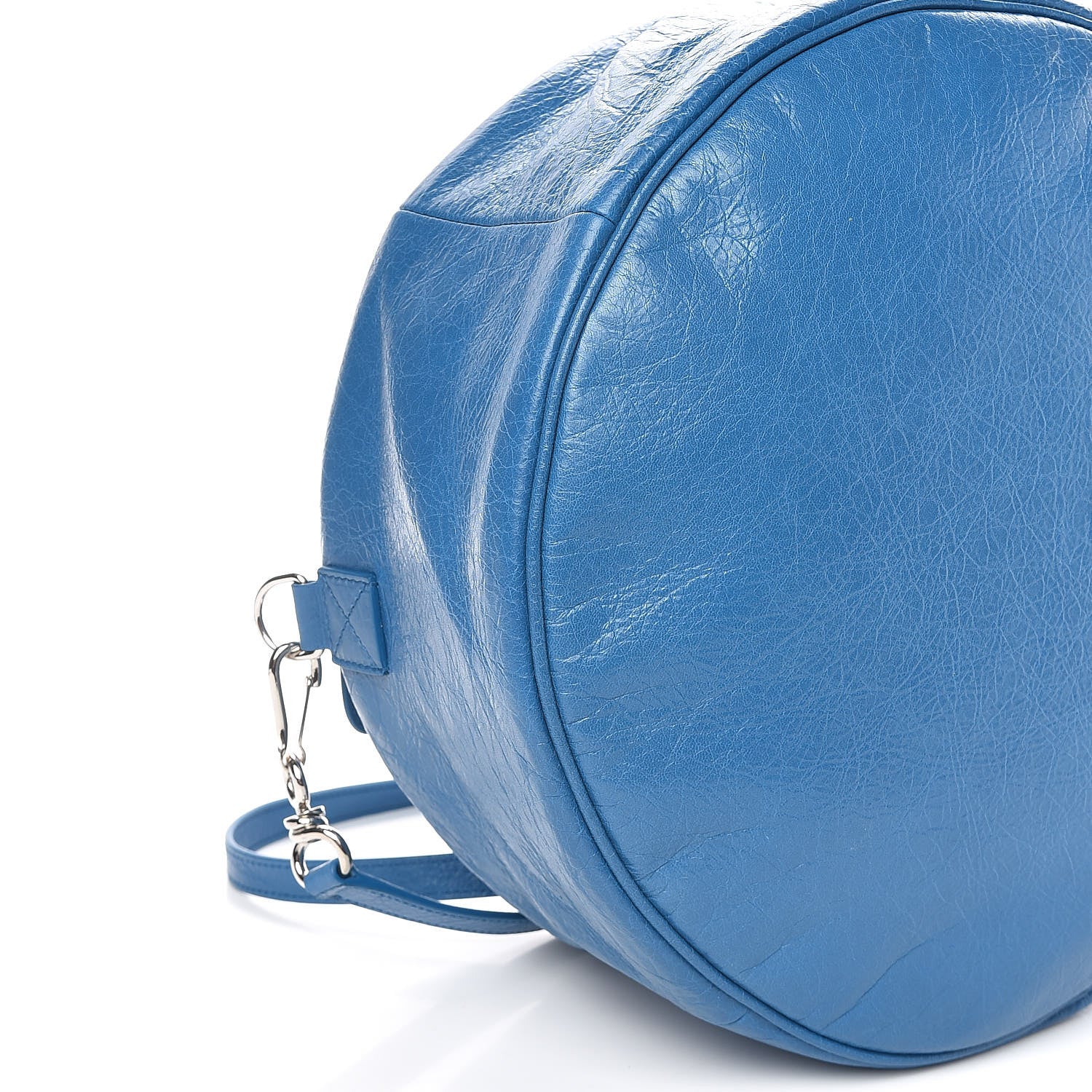 Balenciaga Agneau Arena Round Air Hobo Sky Blue 9 of 10