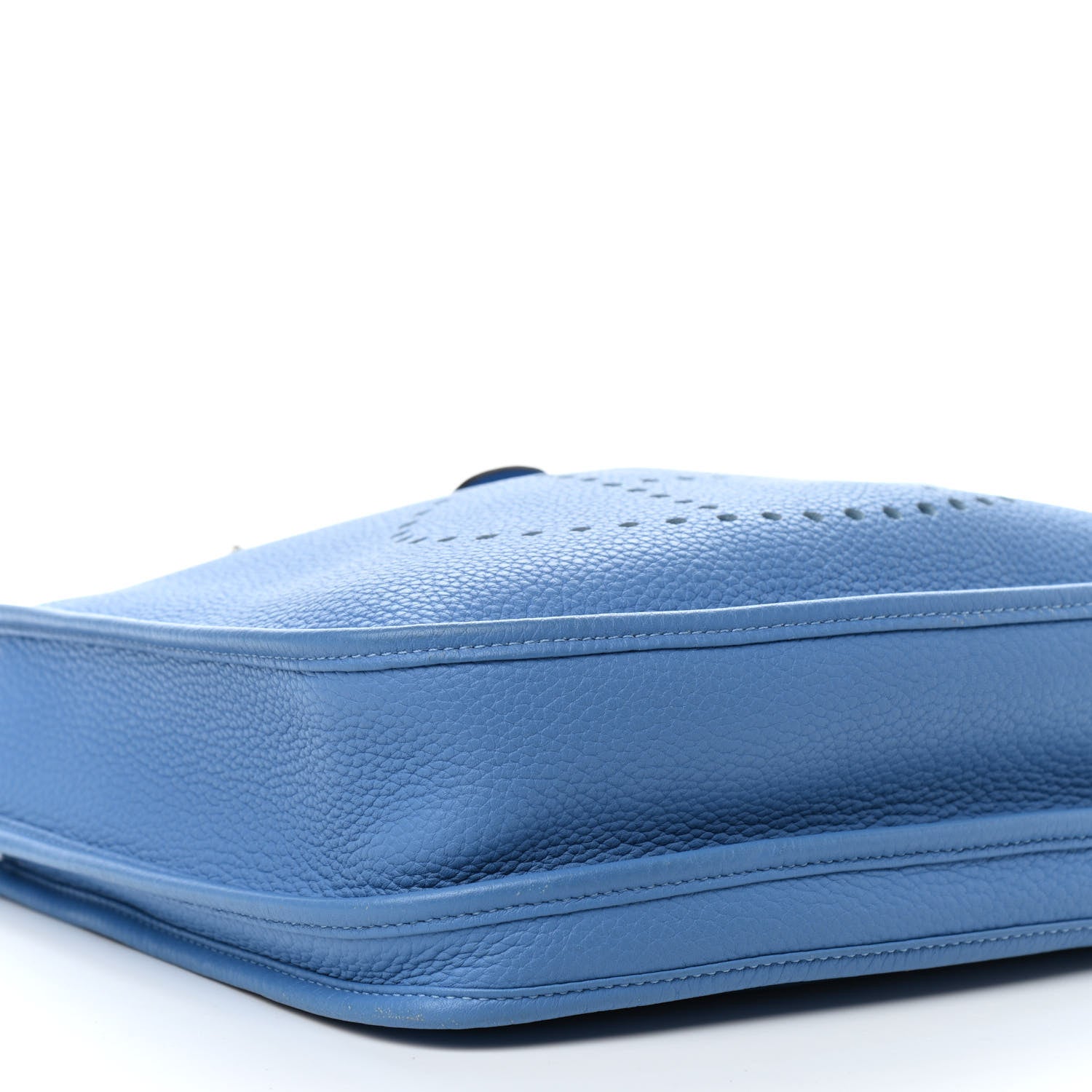 Hermes Taurillon Clemence Evelyne III PM Bleu Paradis 9 of 12