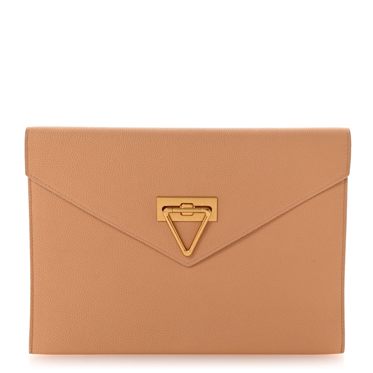 Grained Calfskin Saint Germaine Pouch Caramel