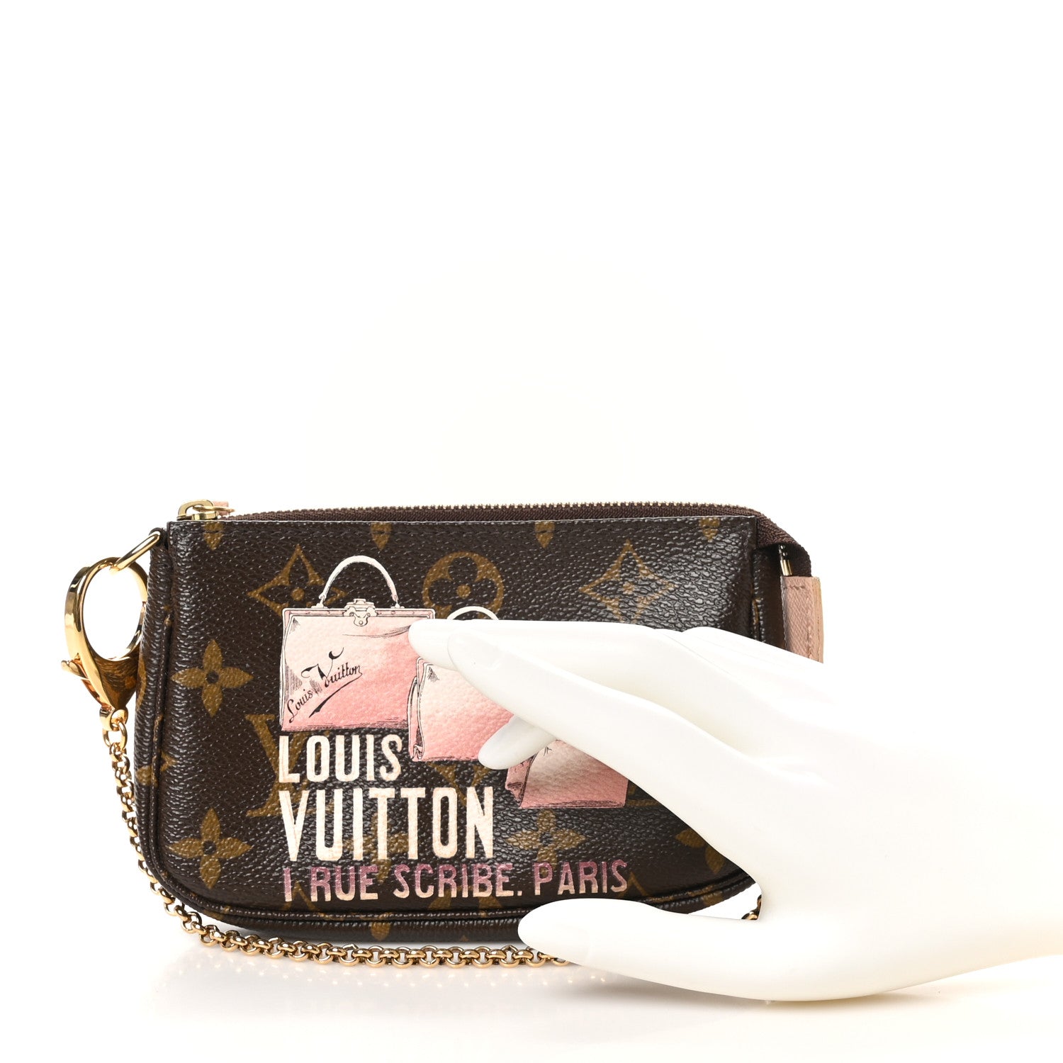 Louis Vuitton Monogram Affiche Mini Pochette Accessories 2 of 10