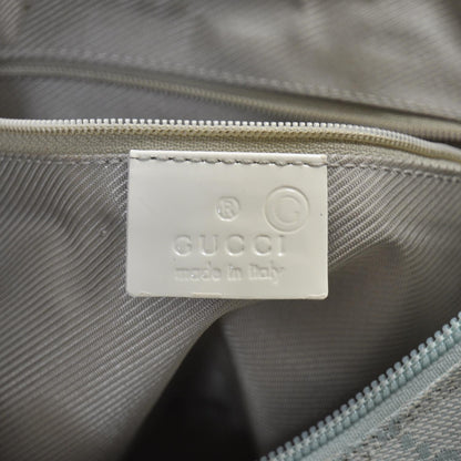 Gucci Monogram Patent Small Hobo Blue 8 of 8