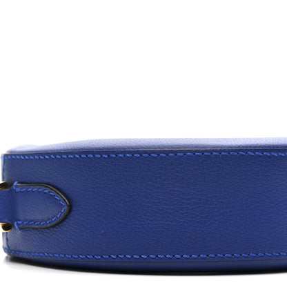 Versace Calfskin La Medusa Round Camera Bag Blue 8 of 12